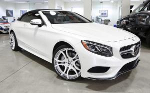 Mercedes-Benz S550 Cabriolet on Forgiato Wheels (S216) 2019 года